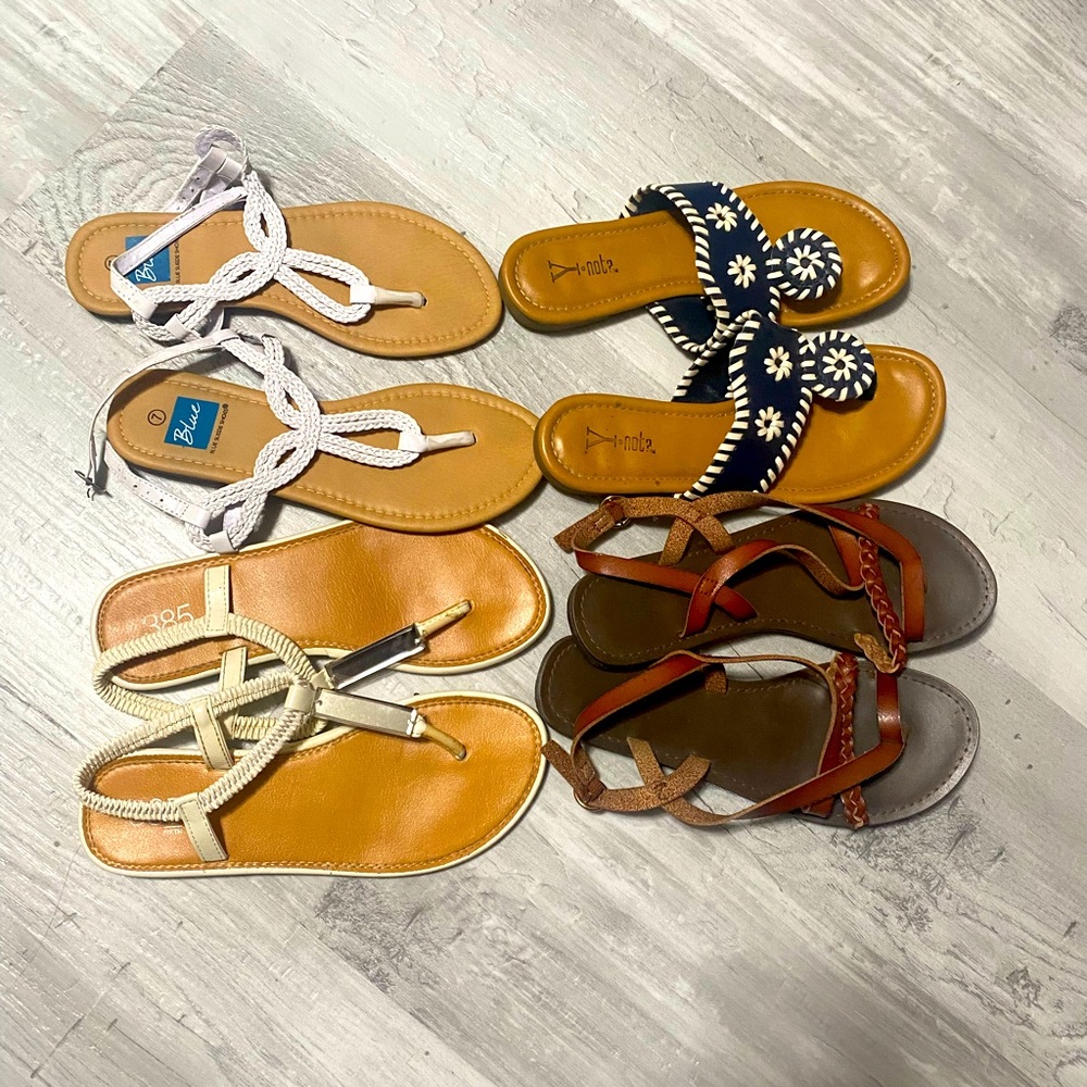 A bundle of Sandals